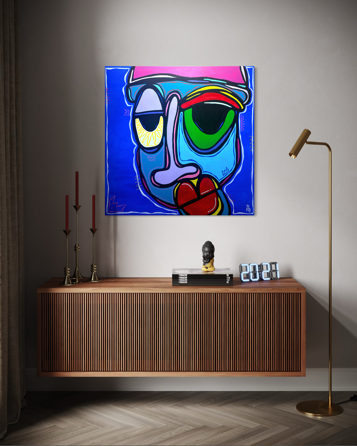 Le bleu silencieux